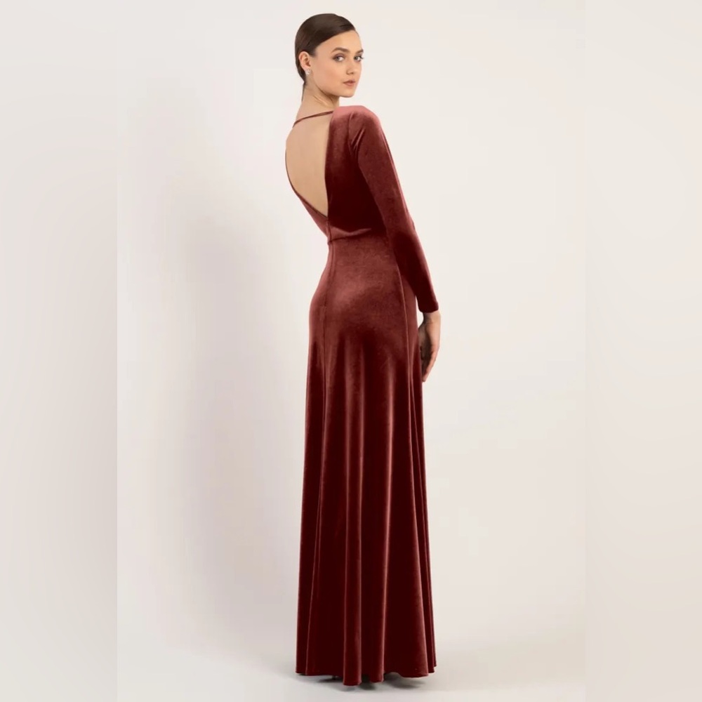 Jenny Yoo Malia dress in English Rose